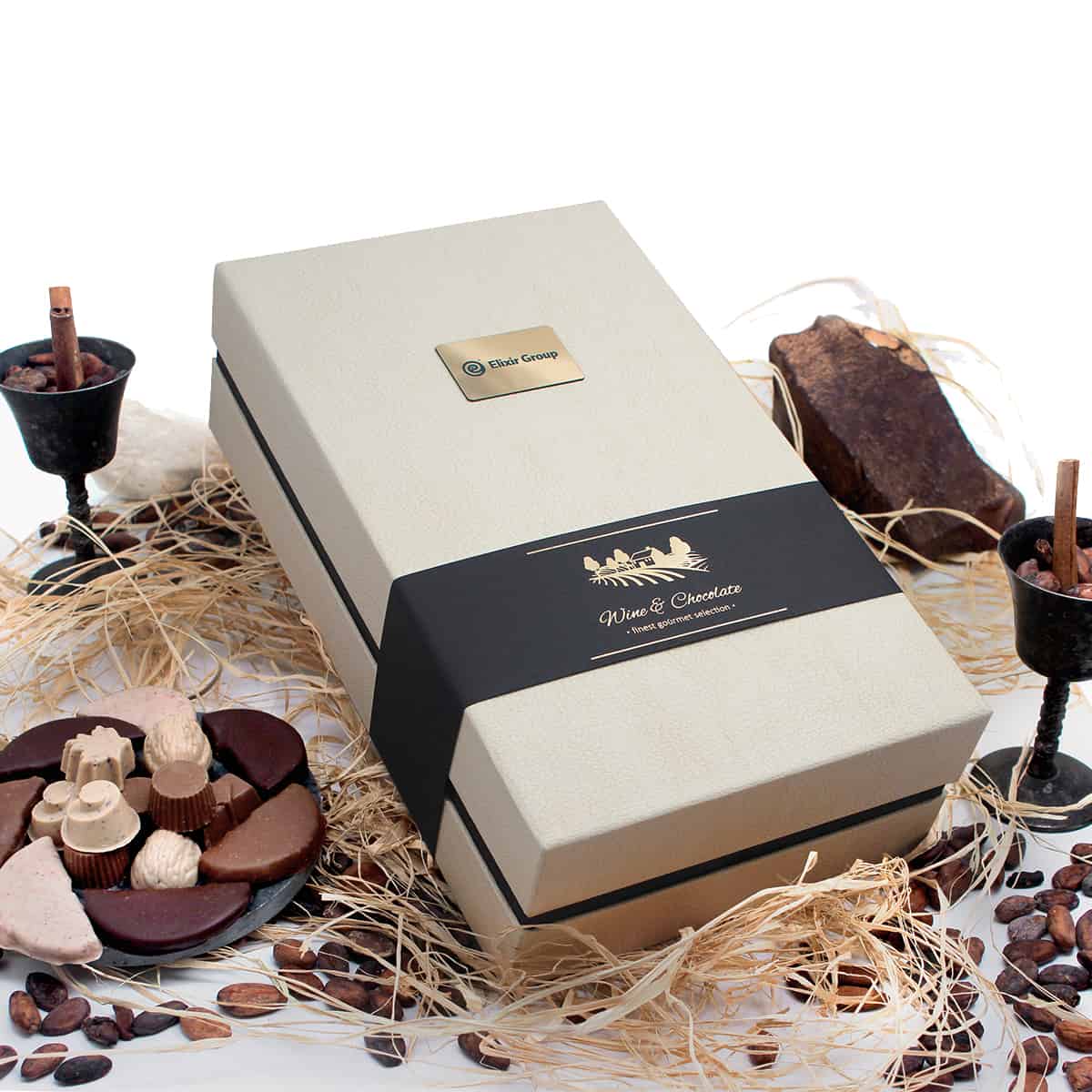 Wine & Chocolate Gift Box