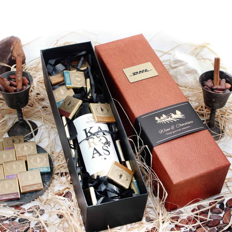 Wine Gift Box - Korporativni Poklon - Eugen Chocolate